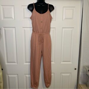 Women's Pink Jumpsuit